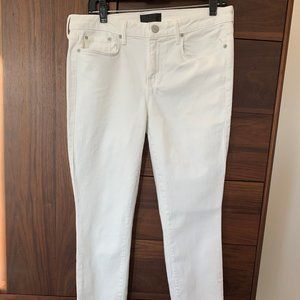 VINCE - Optic White Dylan Skinny Jeans - Size 30
